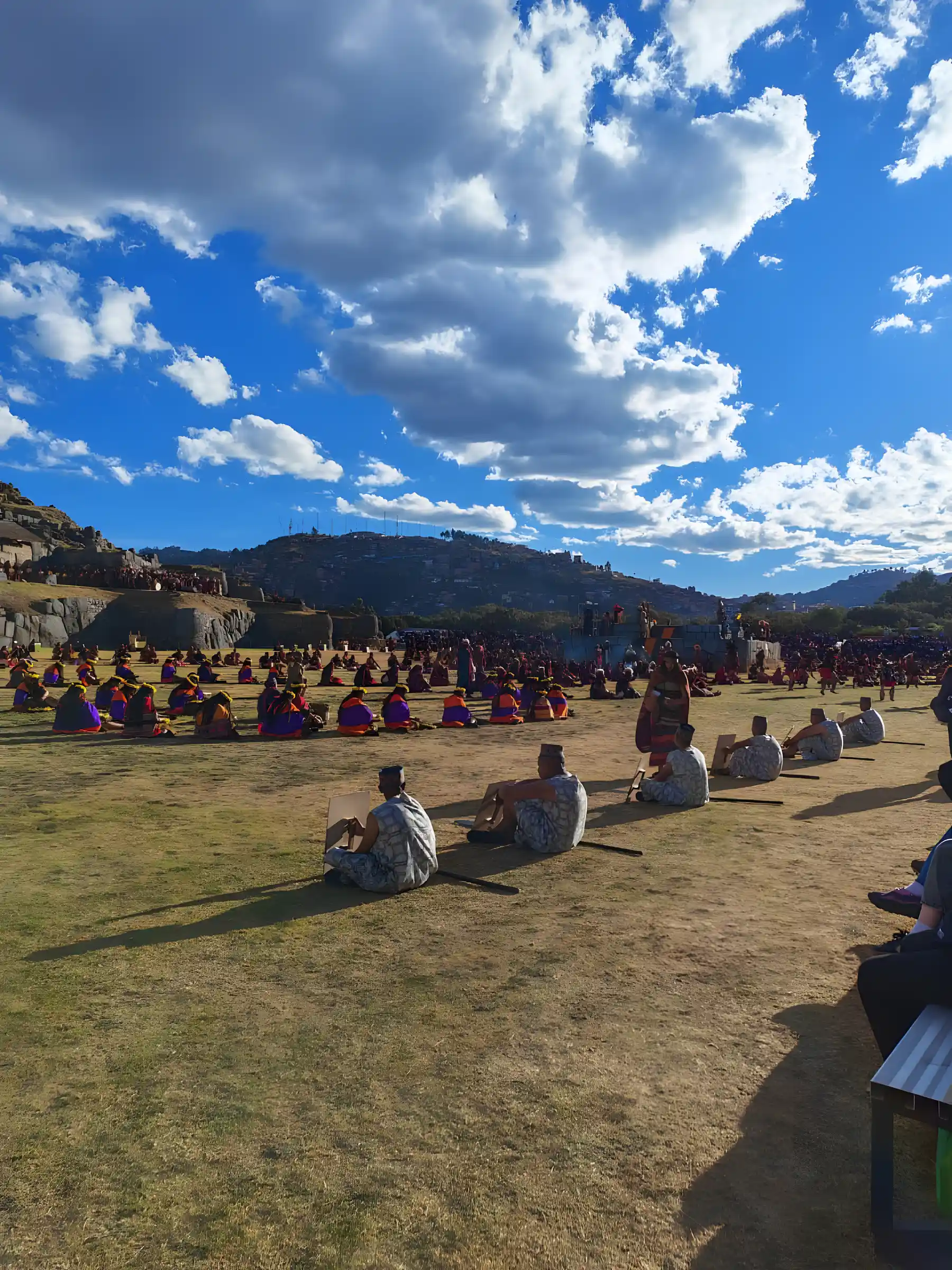 The grand ceremony closes the festival above Cusco.